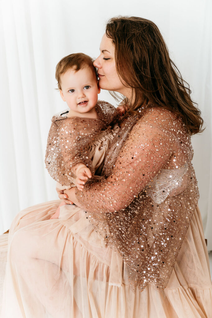 Baby Mama & ME Fotos mit Partnerkleid in Freilassing